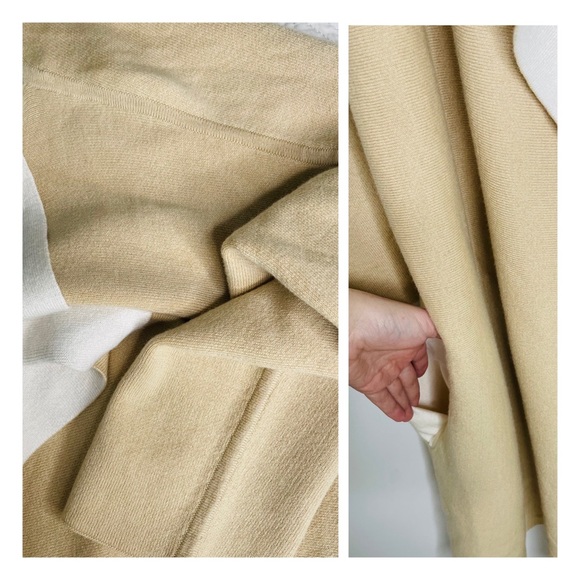 NWT Donna Karan- Open Front Two-Tone Cardigan XS/S - Picture 7 of 12